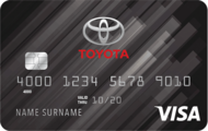 Toyota Rewards Visa Credit Card